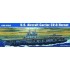  Maquette USS Hornet CV-8, porte-avions américain 
