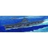  Maquette USS Essex CV-9 1943, porte-avions américain 