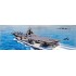  Maquette USS Hancock CV-19, porte-avions américain 