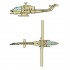  AH-1W Super Cobra Aircraft Sets for Aircraft Carrier 