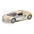 Miniature Bugatti Veyron Edition Centenaire 2009 Chrome/Beige