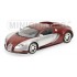 Miniature Bugatti Veyron Edition Centenaire 2009 Chrome/Rouge