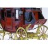  Maquette en bois Diligence Stage Coach 1848 