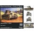  Maquette Panzerkampfwagen Auf.A Breda, 2ème GM  