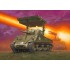  Maquette M4A3 Sherman & Lance roquettes T34, 2ème GM 