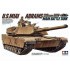  Maquette U.S. M1A1 Abrams 120mm Gun Main Battle Tank 