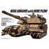  Maquette U.S. M1A1 Abrams with Mine Plow 