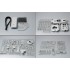  Maquette U.S. M1A1/A2 Abrams, Epoque moderne, 5 versions 