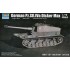  Maquette Char allemand  PZ.Sfl.Iva Dicker Max, 2ème GM  