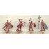  Figurines maquettes Guerriers Incas, XVIème Siècle 
