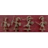  Figurines maquettes Guerriers Mayas, XVIème Siècle 