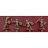  Figurines maquettes Guerriers Mayas, XVIème Siècle 