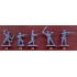  Figurines maquettes Infanterie chinoise, 2ème GM 