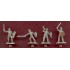  Figurines maquettes Guerriers germains, 1er Siècle après JC 