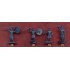  Figurines maquettes Guerriers philistins, 1050 avant JC 