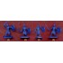  Figurines maquettes Guerriers des peuples de la mer, 1170 avant JC 