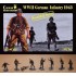  Figurines maquettes Panzergrenadiers SS, 2ème GM 