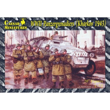Figurines maquettes Panzergrenadiers (Kharkov 1943) Figurines maquettes Panzergrenadiers (Kharkov 1943)