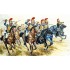  Figurines maquettes Cavalerie lourde française, 1er Empire 