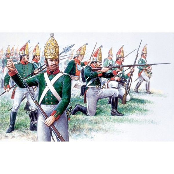 Figurines 1/72 Grenadiers Russes 1804-1808 - Red Box 72130 - Lot Comme Neuf