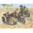  Figurines maquettes Motos allemandes, 2ème GM 