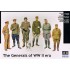  Figurines Maquettes Generals of the WWII era, 2eme GM 