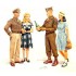  Figurines maquettes Victoire en Europe, 2ème GM 1945 