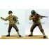  Figurines maquettes Infanterie U.S., 2ème GM Normandie Juillet 44 