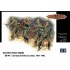  Figurines maquettes Fantassins allemands en action, 2ème GM 