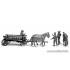  Figurines maquettes Sauvetage des civils, 2ème GM Normandie 1944 