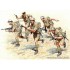  Figurines maquettes 8è Armée britannique Afrique du Nord, 2ème GM 1941/42 