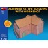  Maquette Batiment administratif avec Atelier 