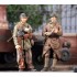  Figurines maquette Motocycliste et soldat français 2ème GM Mai 40 