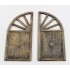  Porte en Bois ronde 