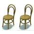  Chaises en bois 