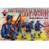  Figurines maquettes Infanterie Royale britannique, rebellion des Boxers 1900 