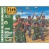  Figurines maquettes Parachutistes allemands, 2ème GM 