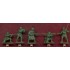  Figurines maquettes Infanterie U.S., 2ème GM Ardennes 1944 