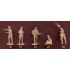  Figurines maquettes Infanterie soviétique, 2ème GM 