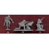 Figurines maquettes Panzergrenadiers allemands, 2ème GM 