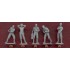  Figurines maquettes Artillerie hypomobile allemande, 2ème GM 