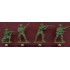  Figurines maquettes Parachutistes U.S., 2ème GM 