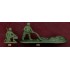  Figurines maquettes Parachutistes U.S., 2ème GM 