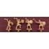  Figurines maquettes Anglo-Saxons, Moyen Age 1066 
