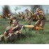  Figurines maquettes Infanterie Britannique, 2ème GM  