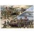  Maquette diorama bataille en Europe, 2ème GM 1944 