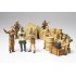  Figurines maquettes Infanterie Afrika Korps, Diorama 2ème GM 