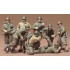  Figurines maquettes Infanterie U.S. Front de l'Ouest, 2ème GM 
