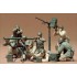  Figurines maquettes Equipage canon et mortier U.S,- 2ème GM 