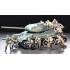  Figurines maquette Infanterie d'assaut sovietique, 2eme GM 
